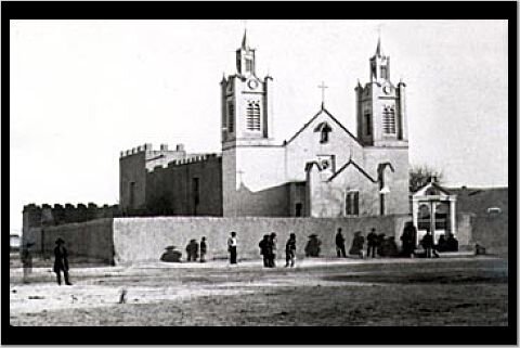 San Felipe de Neri Church (Courtesy of Albuquerque Museum of Art & History)